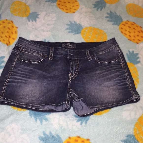 Silver Jeans Pants - Silver Jean shorts